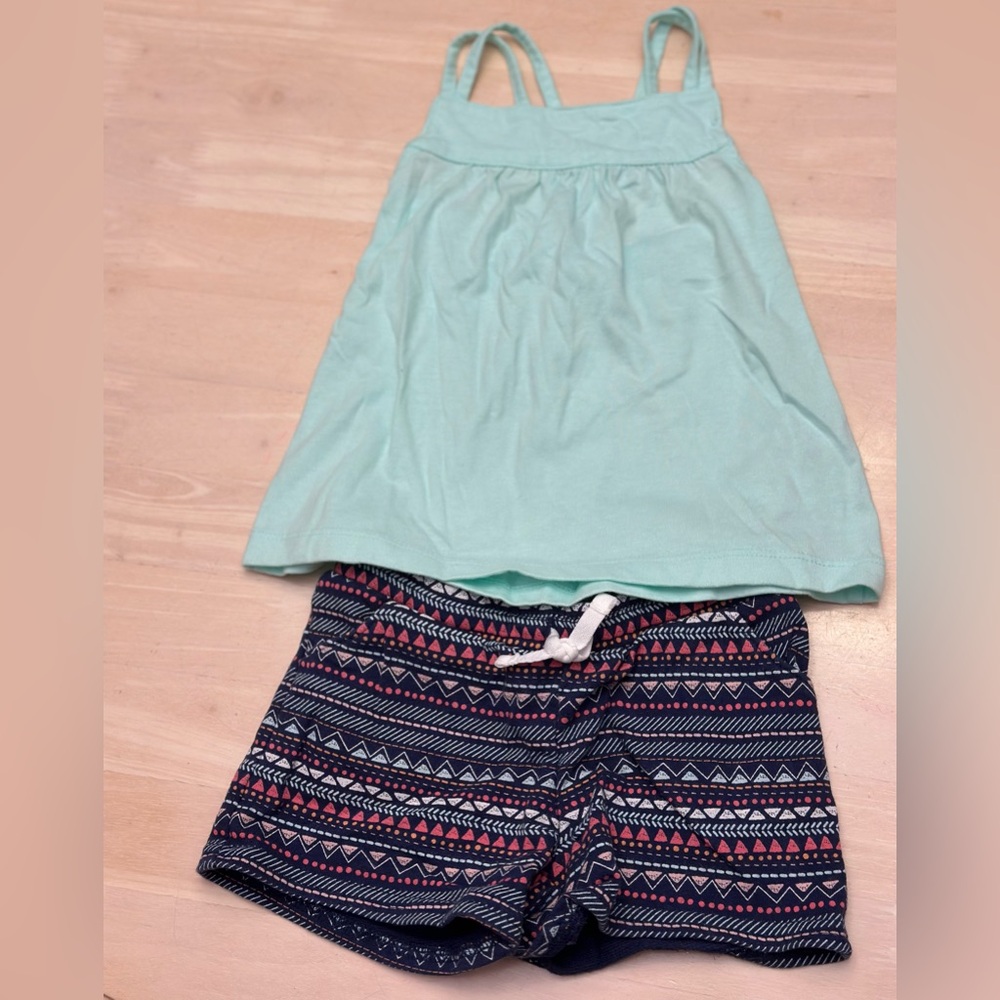 Carters Matching Tank & Shorts Set